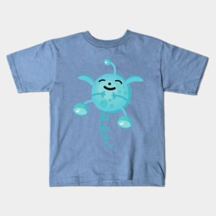 spooky monster face Kids T-Shirt